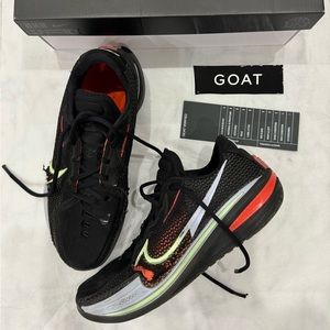 Authentic Air Zoom GT Cut 'Black Hyper Crimson' men’s shoes Size10.5 M